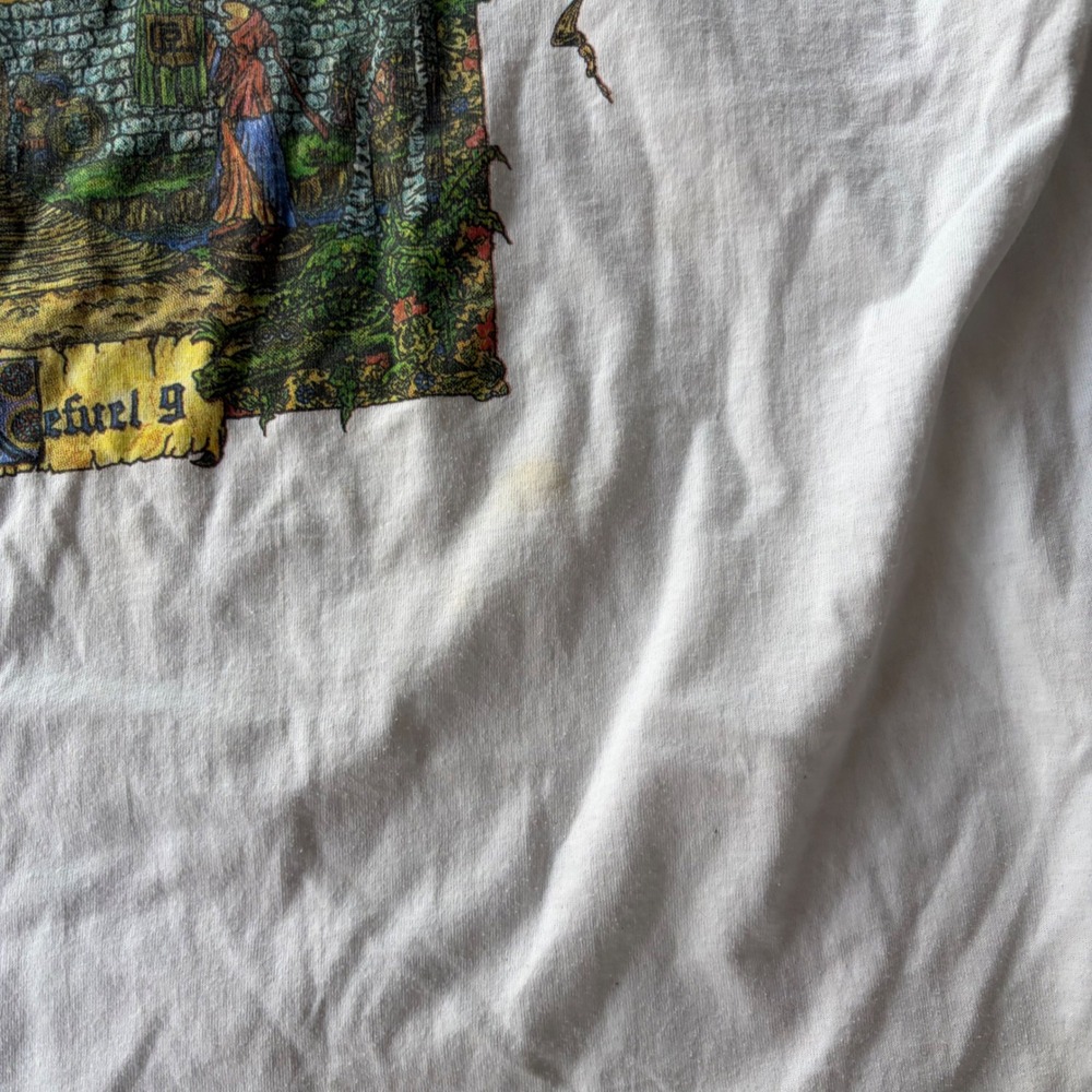 Vintage 1998 Kingdom of Callaway Refuel 9 Fruit of the Loom T-Shirt White XXL - Picture 3 of 6